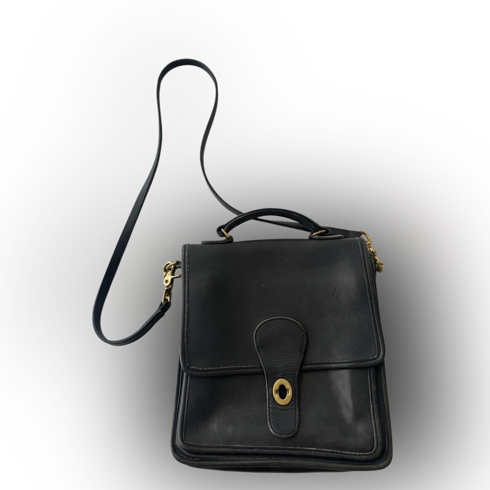 Coach Vintage Black Leather Purse